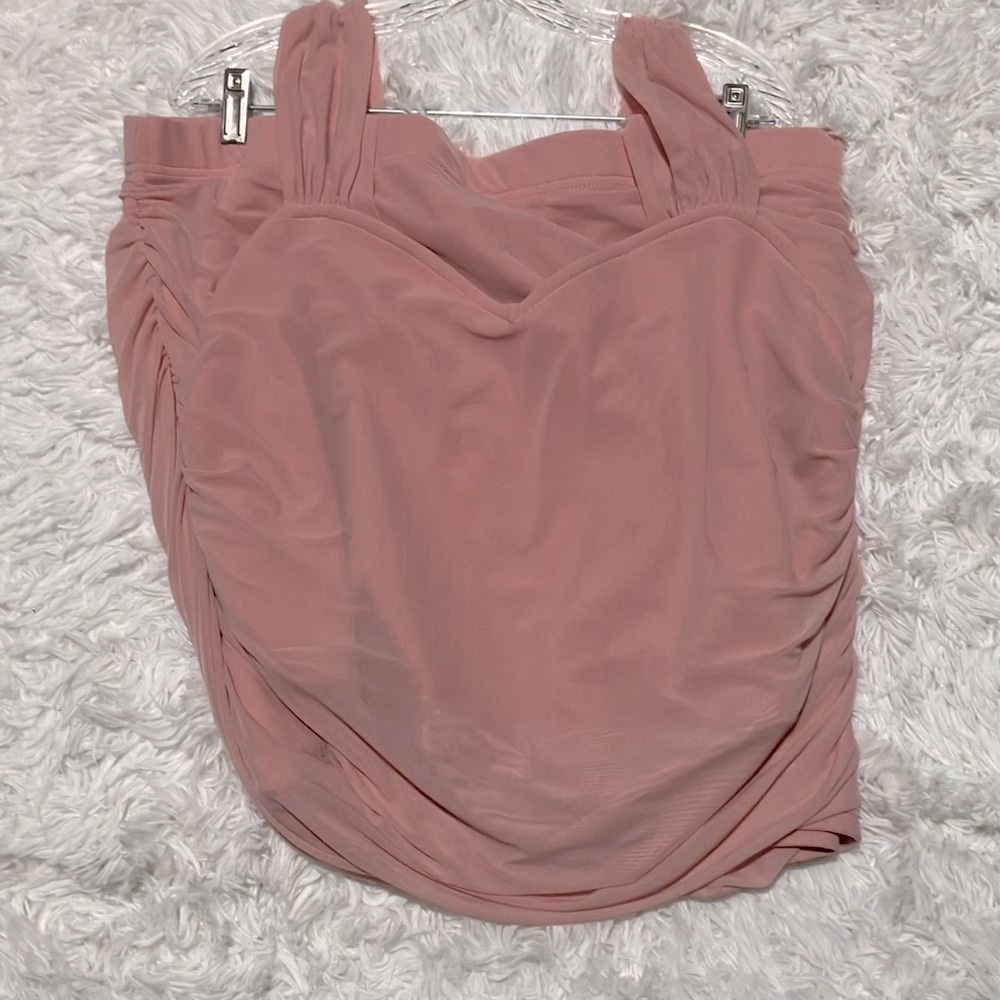 Chic Ruched Two-Piece Swimsuit - Picture 3 of 4
